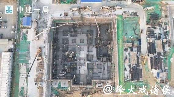 “一校两区”新格局！中建一局承建的北京科技大学雄安校区项目首段筏板浇筑完成